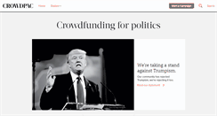 Desktop Screenshot of crowdpac.com